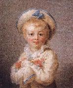 Jean-Honore Fragonard A Boy as Pierrot Sweden oil painting artist